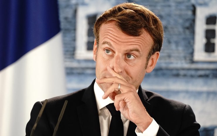 фото, Эммануэль Макрон, президент Франции