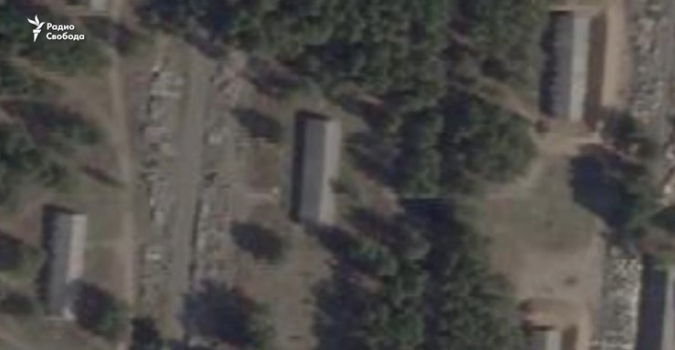 Фото першої пошкодженої зони 100 арсеналу ГРАУ до удару 6 січня