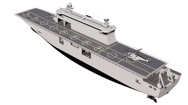 Авианосец дронов MPSS компании Damen