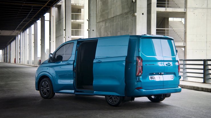 Ford E-Transit Custom, новий Ford E-Transit Custom, новий Ford Transit, Ford Transit 2023, електромобіль Ford Transit