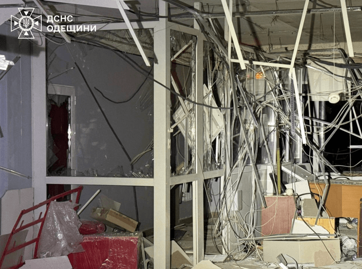 Руйнування в Одеській області