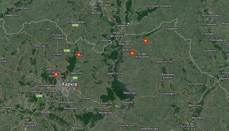 Наступление РФ на Харьков, обстрелы, авиация, ВС РФ, 15 мая