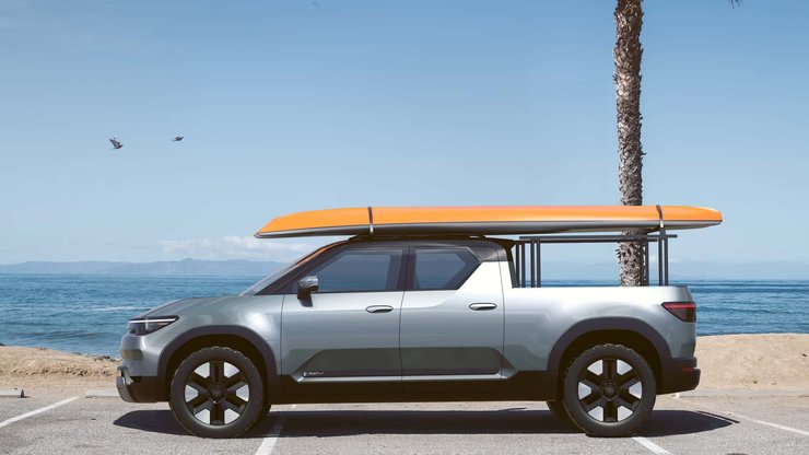 toyota epu, Toyota Land Cruiser, электромобиль Toyota, пикап Toyota