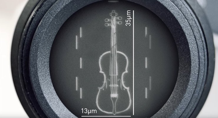 самая маленькая скрипка в мире