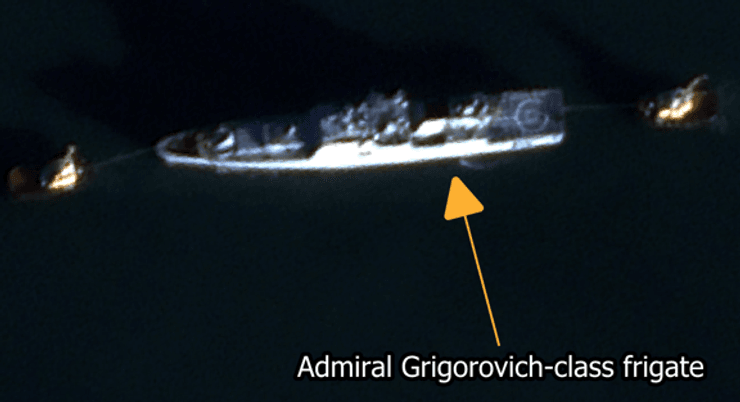 Адмирал Макаров, Адмирал Григорович, российский корабль