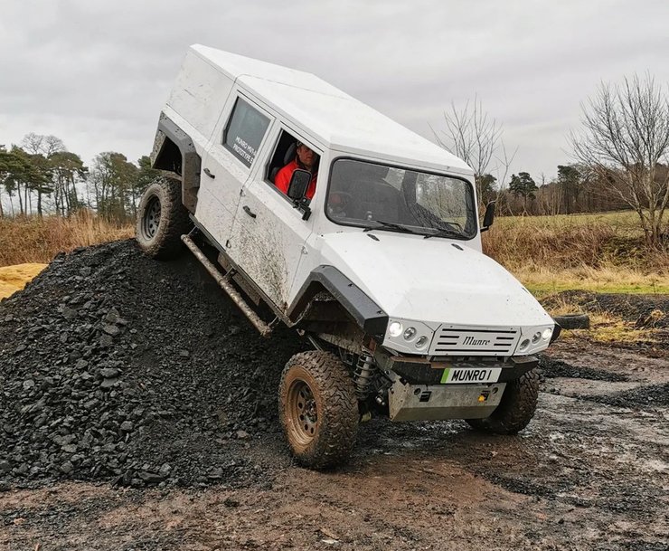Munro EV, Munro Vehicles, электрический внедорожник, британский внедорожник, британский электромобиль