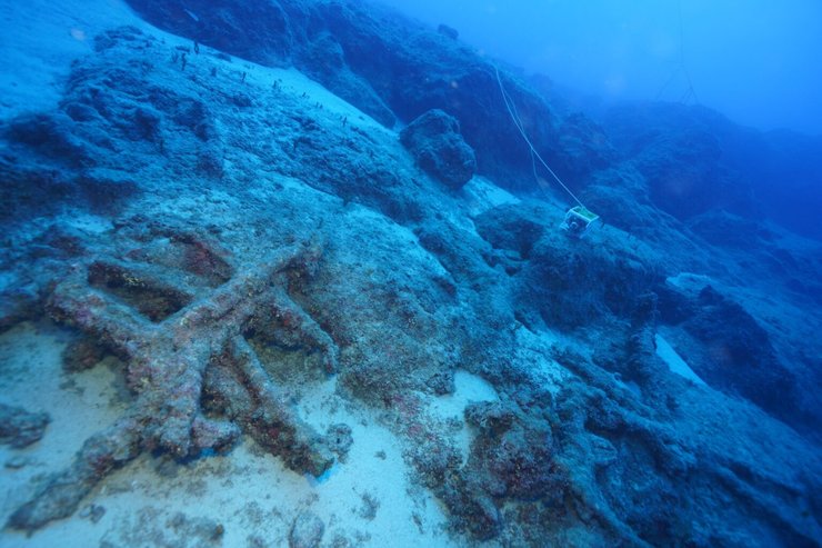 затонувший корабль море Турция артефакты археология археология судно