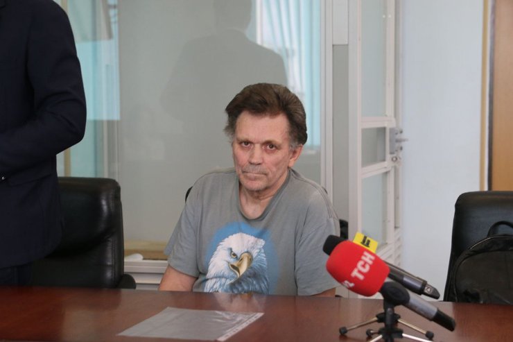 Вадим Мошкин, Мошкин охранник, укрытие в Киеве