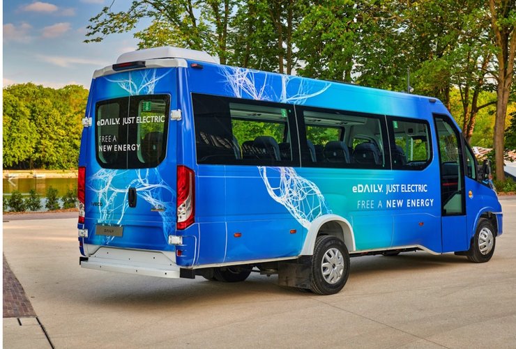 Iveco eDaily Line, Iveco Daily, новый Iveco, электробус Iveco