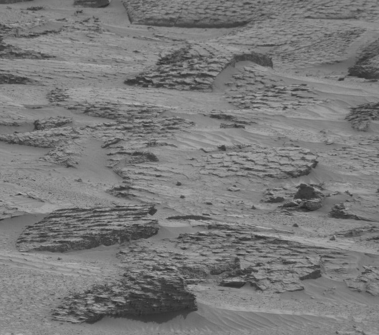 Марс Curiosity камені каміння луска