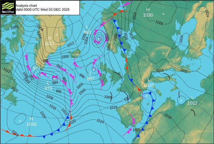 В Україні поки прогнозують антициклональний характер погоди