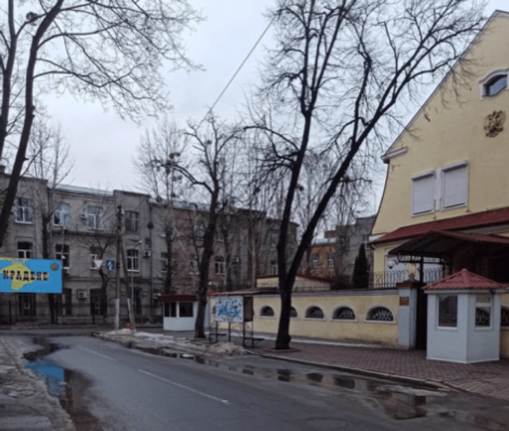 харьков, консульство рф, крым, баннер, оккупация, хпи