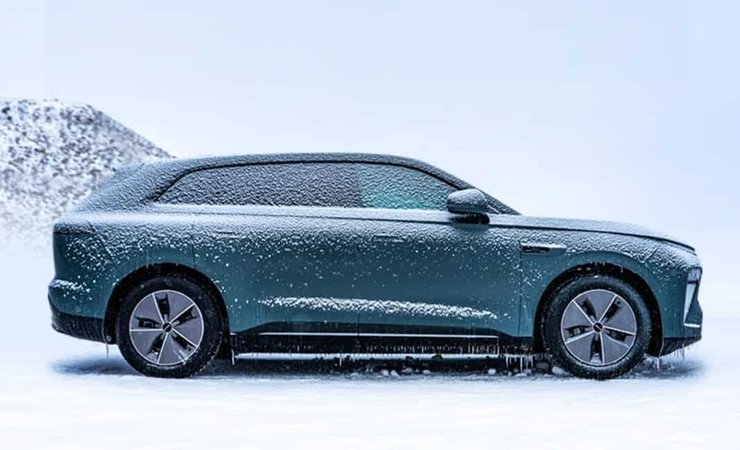 Exeed Exlantix ET, Chery Exeed, Chery Exeed Exlantix ET, электромобиль Chery, электромобили зимой, электромобили зимой