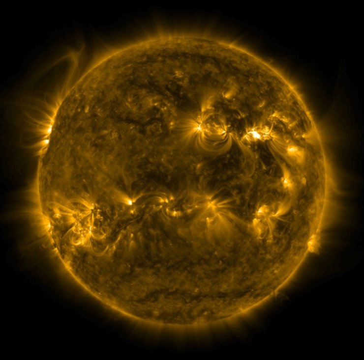 Вспышка на Солнце, солнечная вспышка