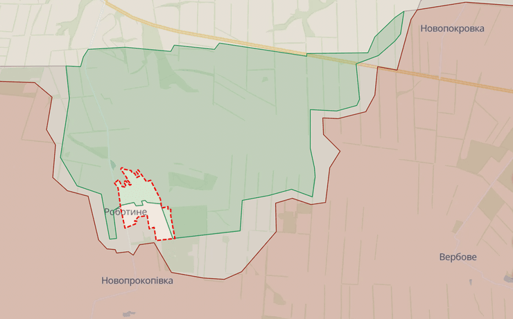 Работино, Работино карта, село Работино, Работино Запорожская область