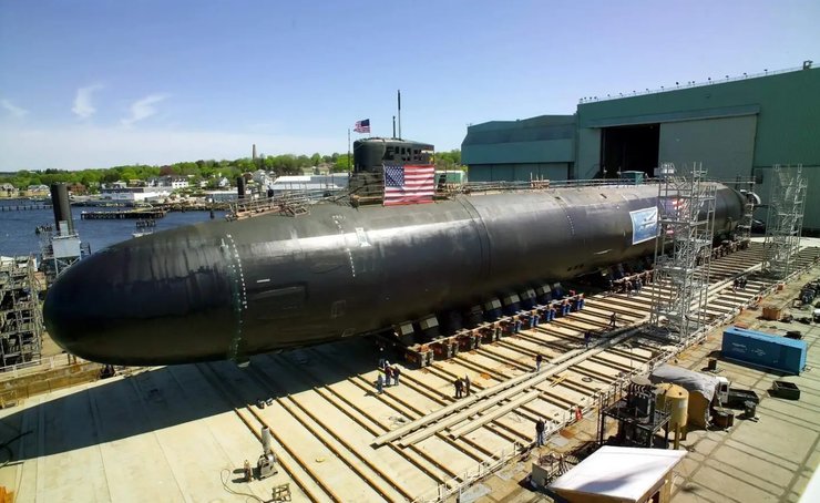 Американская подводная лодка USS Jimmy Carter