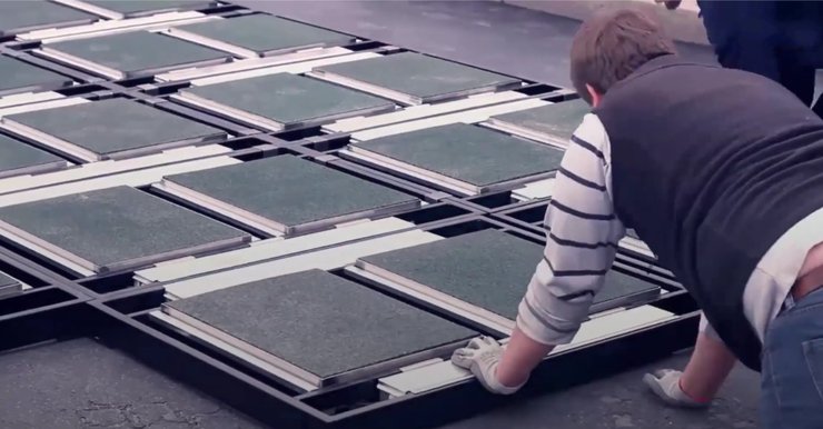 плитка Pavegen