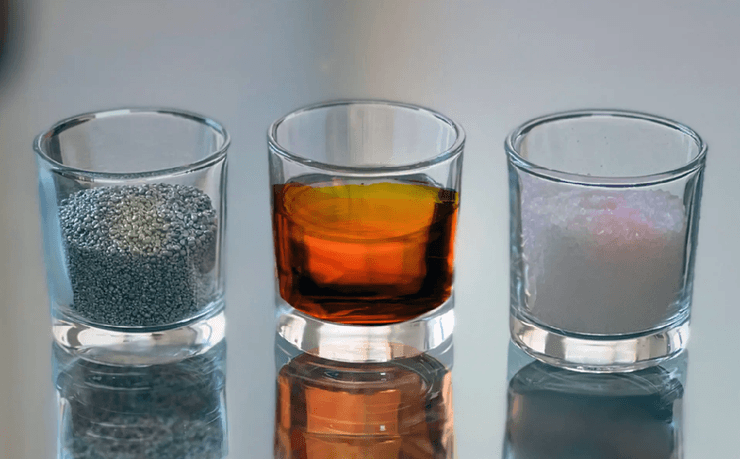 алюміній, сірка, сіль