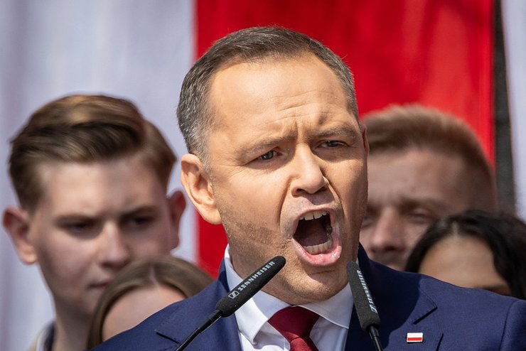 Кароль Навроцький, критик України та ворог Росії