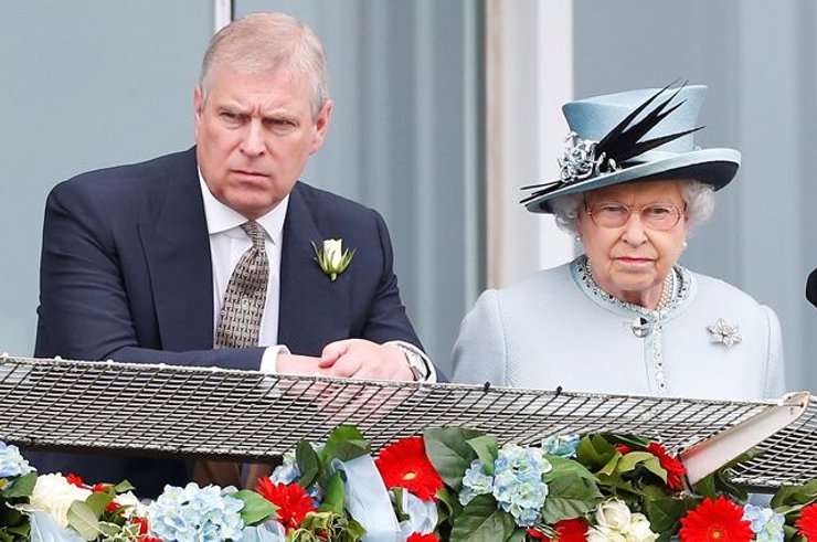 Елизавета II и принц Эндрю принц Эндрю Елизавета II