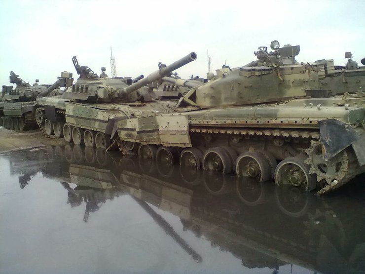 Российская техника на складах