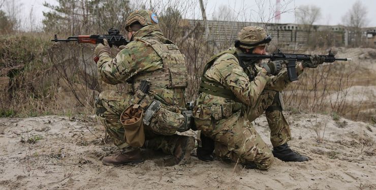 бійці ТРО, мобілізація, навчання територіальної оборони