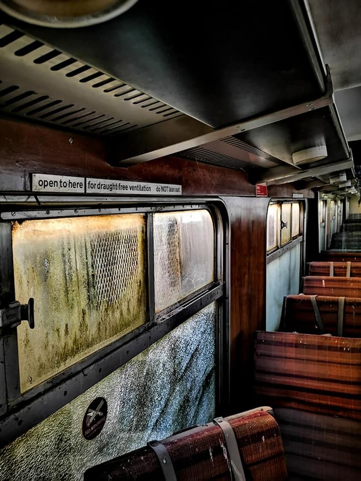 старые вагоны