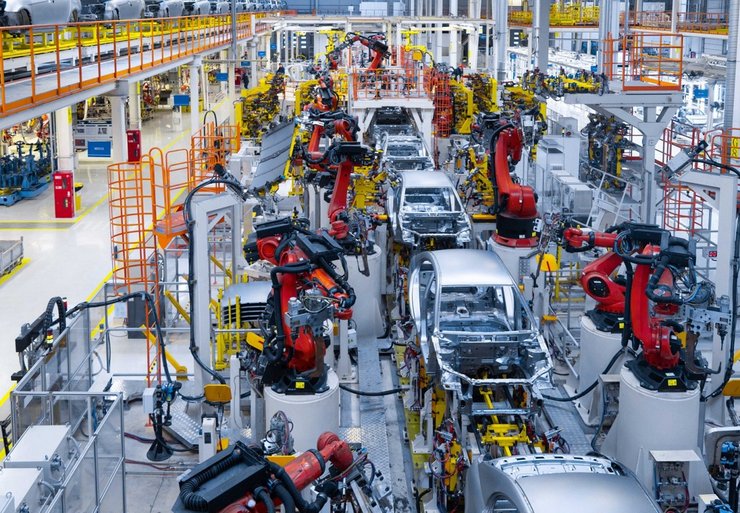 производство автомобилей, автопроизводство, дефицит микрочипов