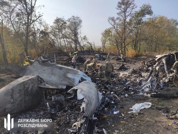 Під Чугуєвом під час навчального польоту розбився літак АН-26