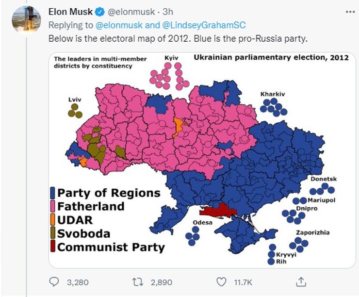 маск об украине