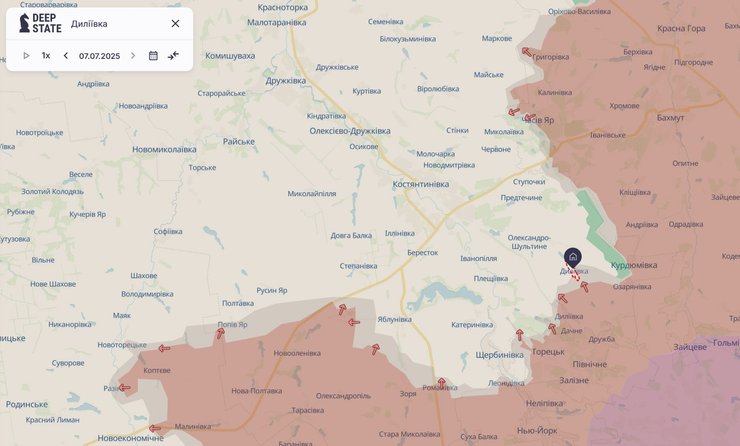 Суперзахищена БМП ЗС РФ діє біля Диліївки на Донеччині