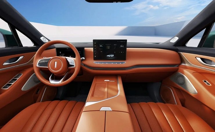 Салон Wey 07, Great Wall Wey 07, Great Wall, кросовер Wey, новий Wey 07