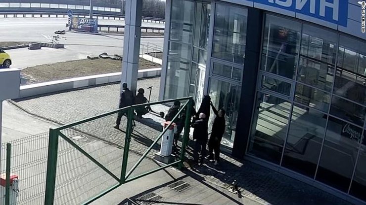 видео убийства, видео CNN, убийство гражданских киев