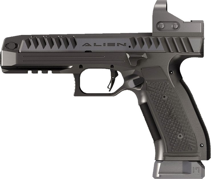 Laugo Arms Alien, пистолет, охранник зеленского, дорогой пистолет