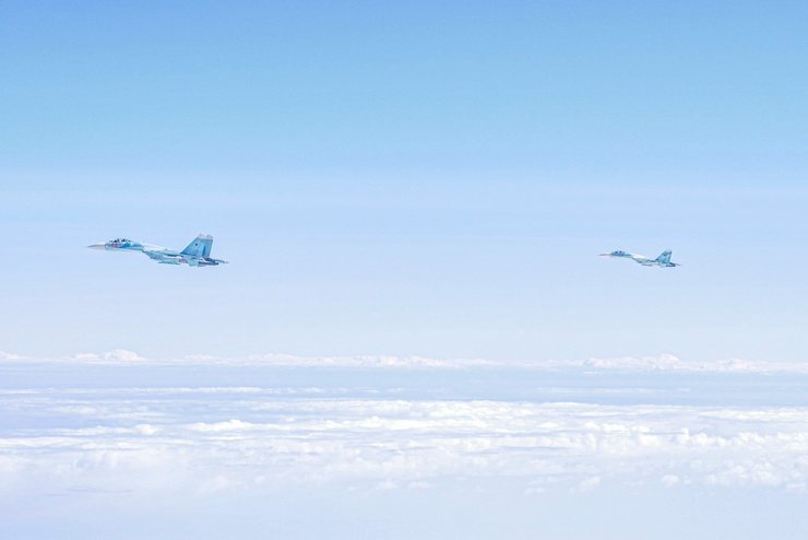 перехват самолетов рф