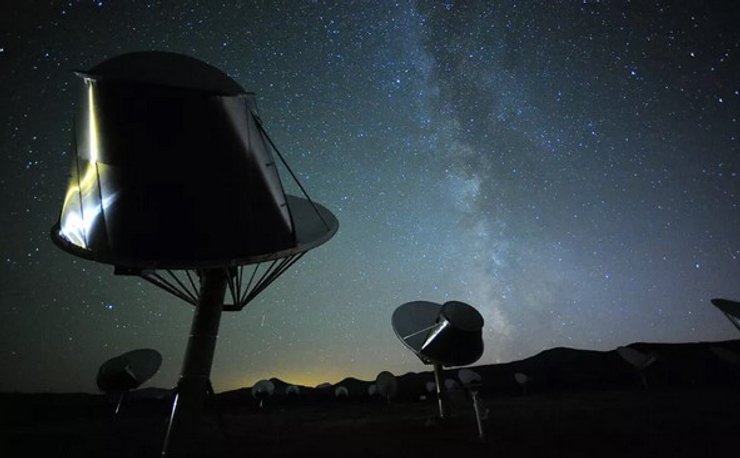 радиотелескоп, Антенная решетка Аллена