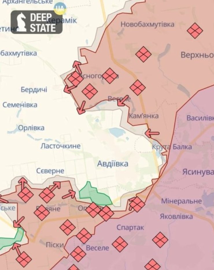 Ситуація під Авдіївкою