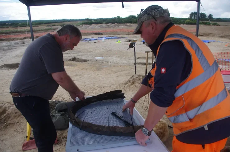 археологи шотландия артефакт артефакт находка раскопки