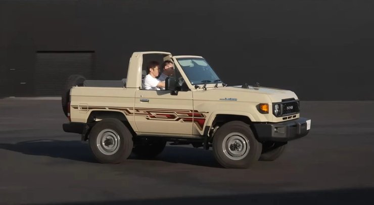 кабріолет тойота ленд крузер кабріолет Toyota Land Cruiser 70
