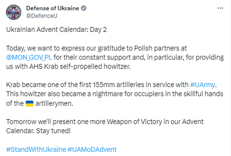 Минобороны Украины, гаубицы Krab, САУ "Краб"