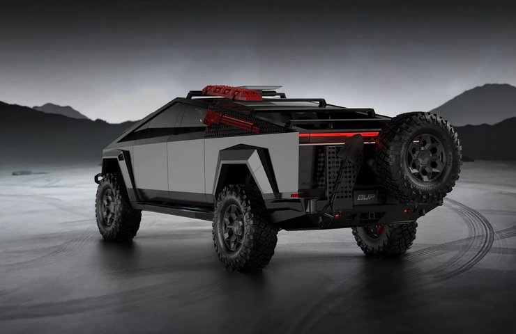 пикап Tesla Cybertruck, Тюнинг Tesla Cybertruck, Тюнинг Tesla, Tesla Cybertruck, новая Tesla Cybertruck