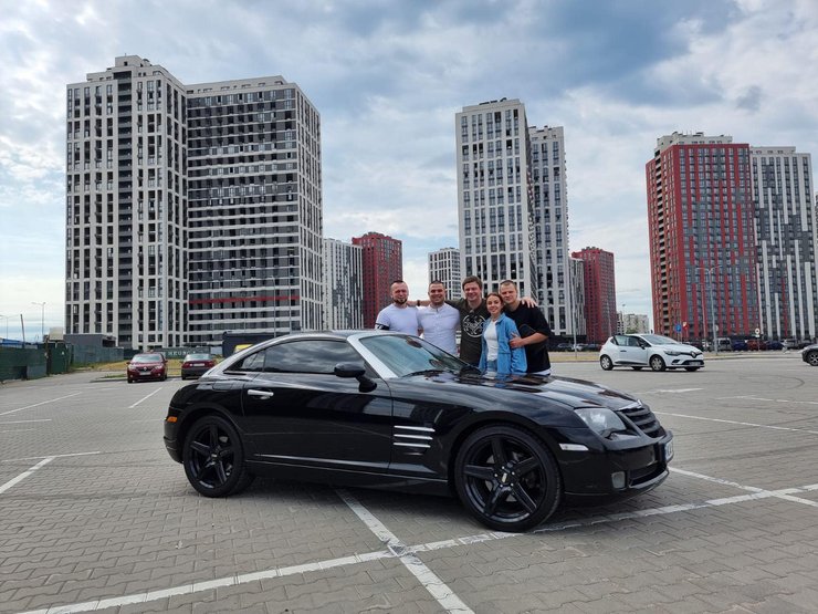Дмитрий Комаров, авто Дмитрия Комарова, Chrysler Crossfire, аукцион авто Дмитрия Комарова
