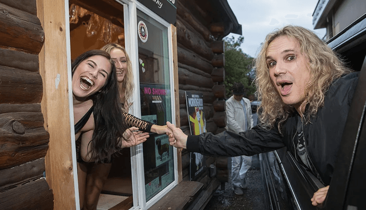 Кав'ярня, дівчата, жінки, кава, бікіні,