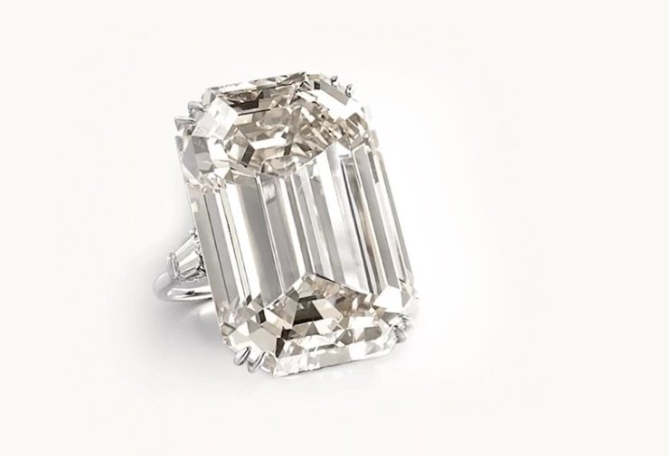 Жаклин Кеннеди, Аристотель Онассис, кольцо