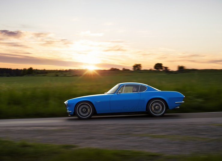 Volvo P1800 Cyan, Volvo P1800, новый Volvo P1800 Cyan, спорткар Volvo, Volvo P1800 2022