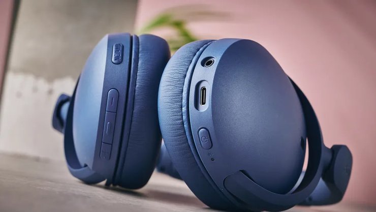 Порт и кнопки Sony WH-CH730N