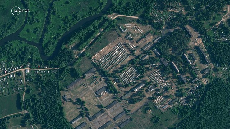 Новые спутниковые снимки компании Planet Labs