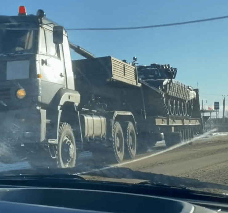 стягивание танков