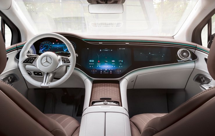 Электромобиль Mercedes, Mercedes-Benz EQE SUV, новый Mercedes EQE SUV, Mercedes EQE, электрокроссовер Mercedes