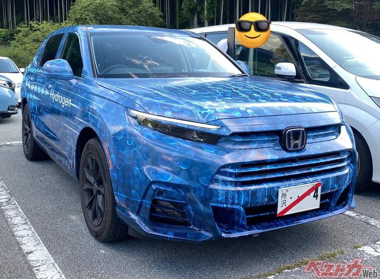 кроссовер Honda CR-V, новая Honda CR-V, Honda CR-V, электромобиль Honda, топливные ячейки